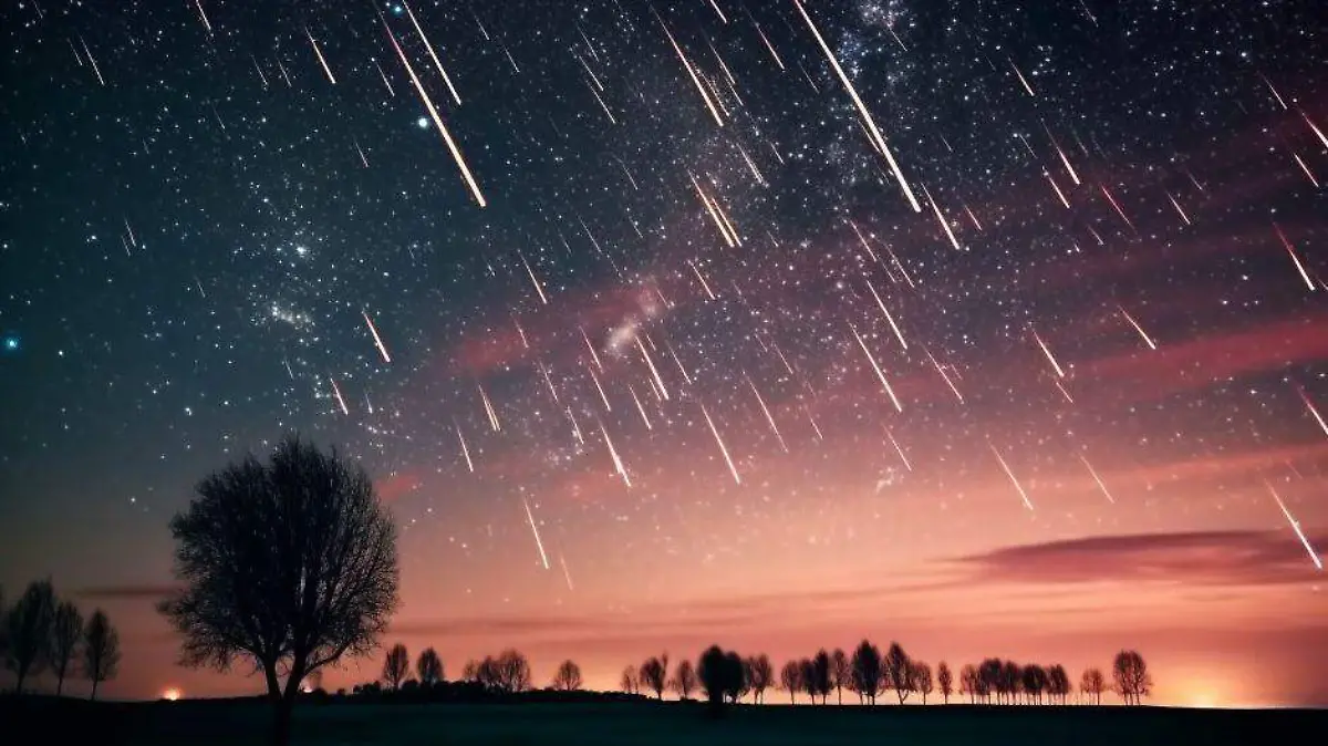 Geminidas lluvia de estrellas